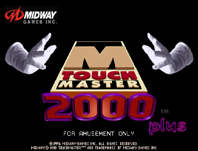 Touchmaster 2000 Plus (v4.63 Standard) Title Screen